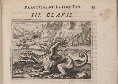 Ilustração para Tripvs avrevs, hoc est, Tres tratatvs chymici selectissimi .., 1618 de Theodore de Bry