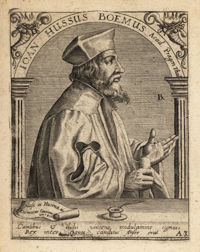 Jan Hus de Theodore de Bry