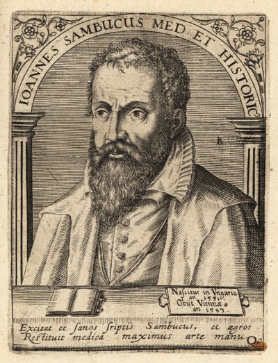 Janos Zsamboky, estudioso humanista húngaro de Theodore de Bry
