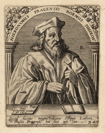 Jerônimo de Praga de Theodore de Bry