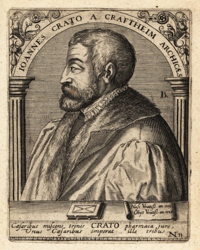 John Crato de Krafftheim de Theodore de Bry
