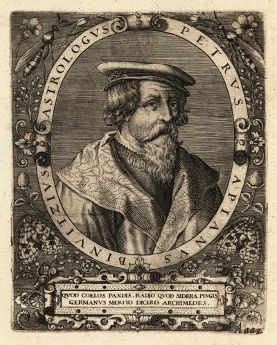 Peter Apian, astrónomo alemão. de Theodore de Bry