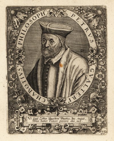 Pierre Gautier Chabot, escritor humanista francês. de Theodore de Bry