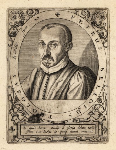 Pierre de Belloy, jurista e magistrado francês. de Theodore de Bry