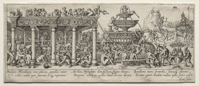 A fonte da juventude. de Theodore de Bry