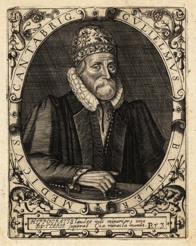 William Butler, acadêmico inglês de Theodore de Bry
