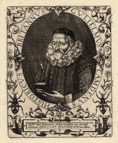 William Camden, antiquário inglês. de Theodore de Bry