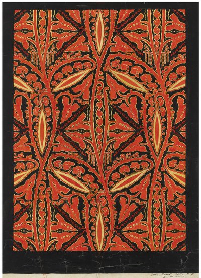 Desenho de papéis de parede de Theodorus (1866 1951) Nieuwenhuis
