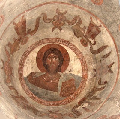 Salvator Mundi Salvador do Mundo, 1378 de Theophanes the Greek