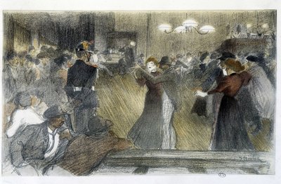 Bola - desenho de Steinlen de Théophile Alexandre Steinlen