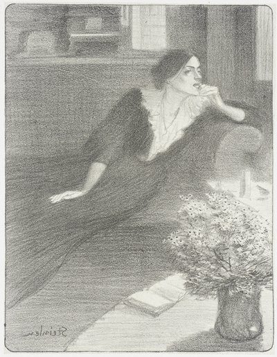 Canção crepuscular de Théophile Alexandre Steinlen