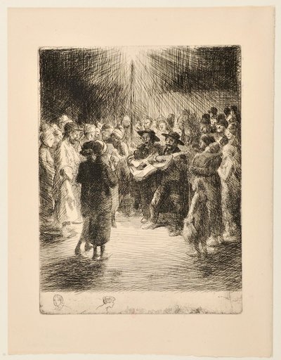 [Canção da noite] de Théophile Alexandre Steinlen