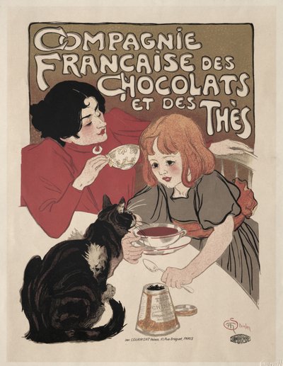 Companhia Francesa do Chocolate e das Coisas de Théophile Alexandre Steinlen