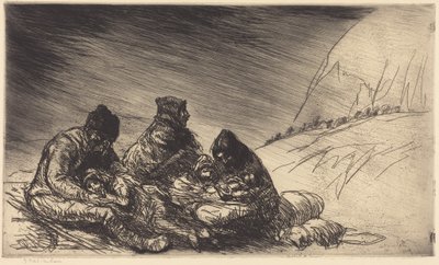 Êxodo de Théophile Alexandre Steinlen