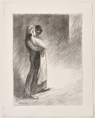 Idílio de subúrbio de Théophile Alexandre Steinlen