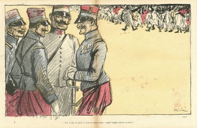 Ilustração de Steinlen (1859-1923) em The Wild Duck de Théophile Alexandre Steinlen