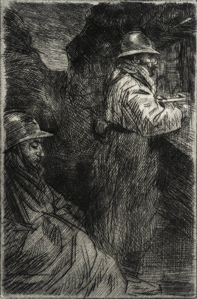 No quartel de Théophile Alexandre Steinlen