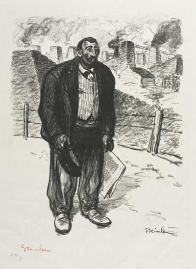 O trabalhador honesto de Théophile Alexandre Steinlen