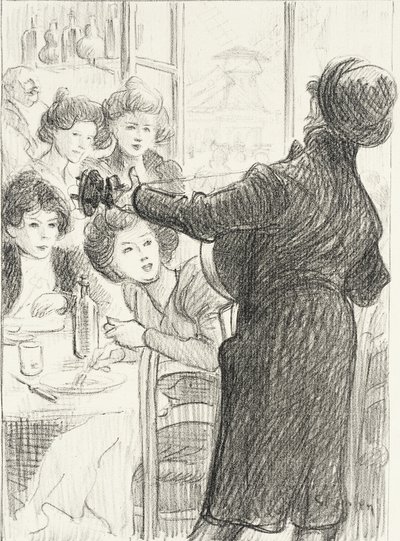 O cantor dos bosques de Théophile Alexandre Steinlen