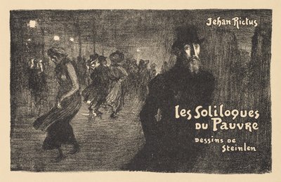 Paris à noite de Théophile Alexandre Steinlen