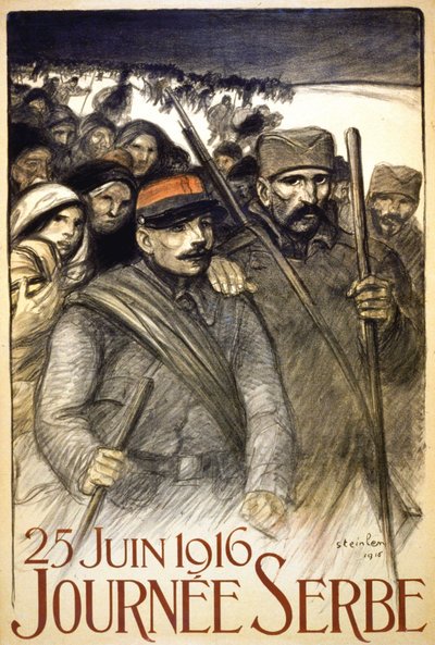 Dia da Sérvia, 25 de junho de Théophile Alexandre Steinlen