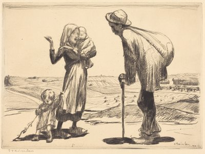 A cidade distante de Théophile Alexandre Steinlen