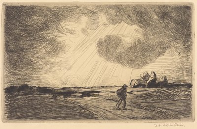 Trovoada de Théophile Alexandre Steinlen