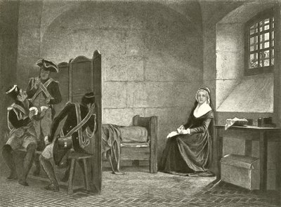 Maria Antonieta (gravura) de Theophile Gide