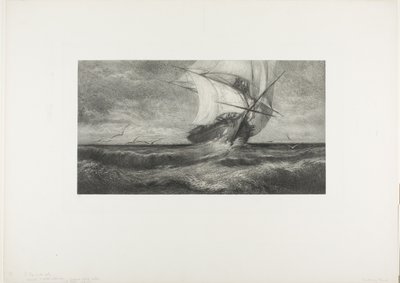 O Navio Fantasma de Theophile Narcisse Chauvel
