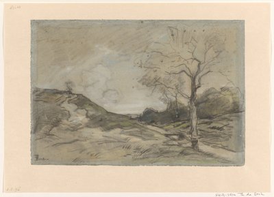 Paisagem dunar de Theophile de Bock