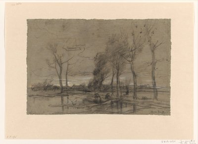 paisagem de outono de Theophile de Bock