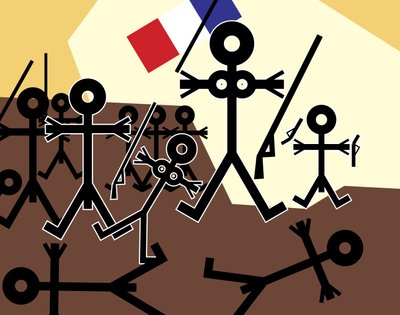 Liberty Leading the People Icon, 2006 (digital) de Thisisnotme Thisisnotme