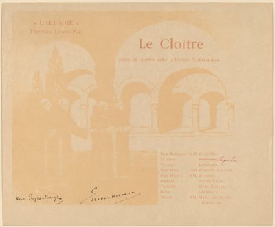 O Claustro de Théo van Rysselberghe
