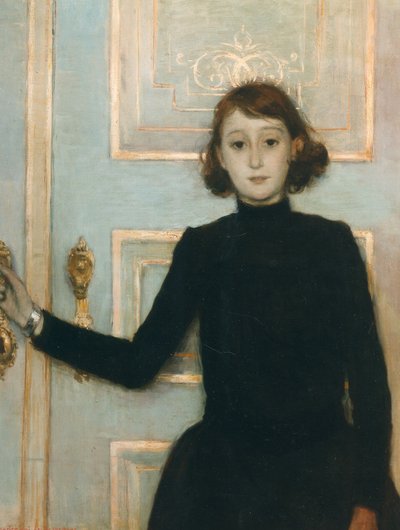 Retrato de Marguerite van Mons, 1886. de Théo van Rysselberghe