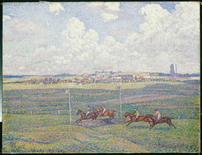 O Hipódromo de Boulogne-sur-Mer de Théo van Rysselberghe