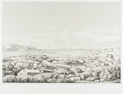 Cíclades: Pórticos de Filipe, Porto de Dhílos, Rinea (ou Grande Dhílos) e Tínos de Théodore Caruelle d