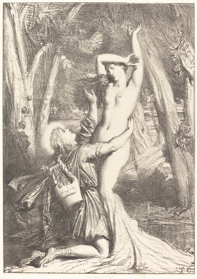 Apollon et Daphne de Théodore Chassériau