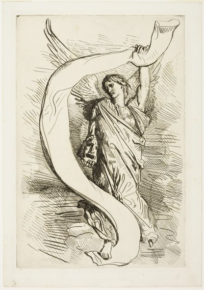 Frontispício, de Otelo de Théodore Chassériau