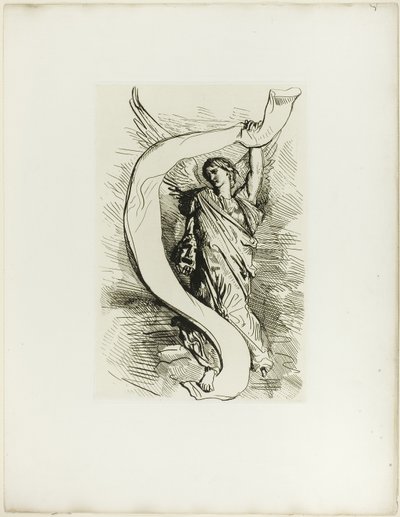 Frontispício, de Otelo de Théodore Chassériau