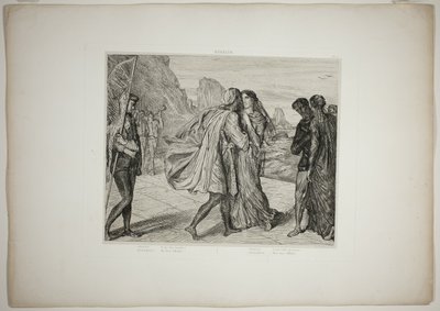 O My Fair Warrior!, prato cinco de Othello de Théodore Chassériau