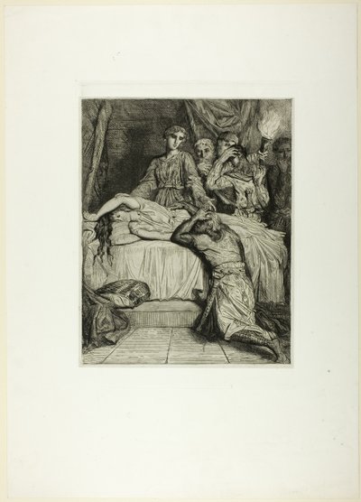 Oh! Oh! Oh!, prato quatorze de Otelo de Théodore Chassériau