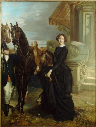 Retrato da Condessa de Ranchicourt de Théodore Chassériau