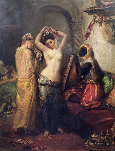 O banheiro no serralho de Théodore Chassériau