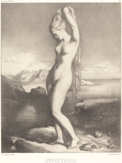 Vênus Anadiomeno de Théodore Chassériau