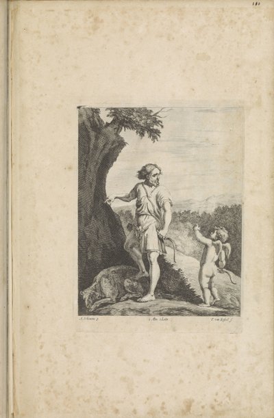 Apollo apaixonado de Théodorus van Kessel