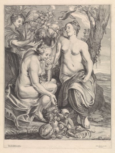 O chifre da abundância de Théodorus van Kessel