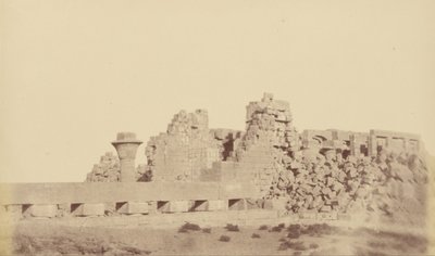 Passeio coberto de Tothmes III, Karnak de Théodule Devéria