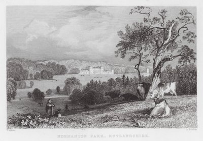 Normanton Park, Rutlandshire (gravura) de Thomas (after) Allom