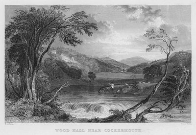 Wood Hall, perto de Cockermouth (gravura) de Thomas (after) Allom
