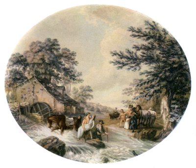 "Vicar of Wakefield" de Oliver Goldsmith, ilustração de Thomas Hearne. de Thomas (after) Hearne